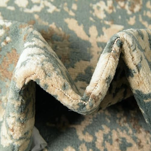 Miniatura 4 de Rugs.com Mojave Collection - Alfombra mediana verde de 5 x 8 pies, perfecta para dormitorios, comedores, salas de estar