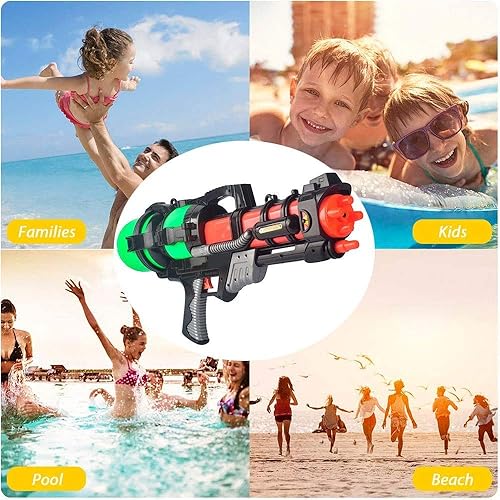 Miniatura 2 de Pistolas de chorro para adultos niños 1200cc potente Super agua pistola playa piscina agua guerra