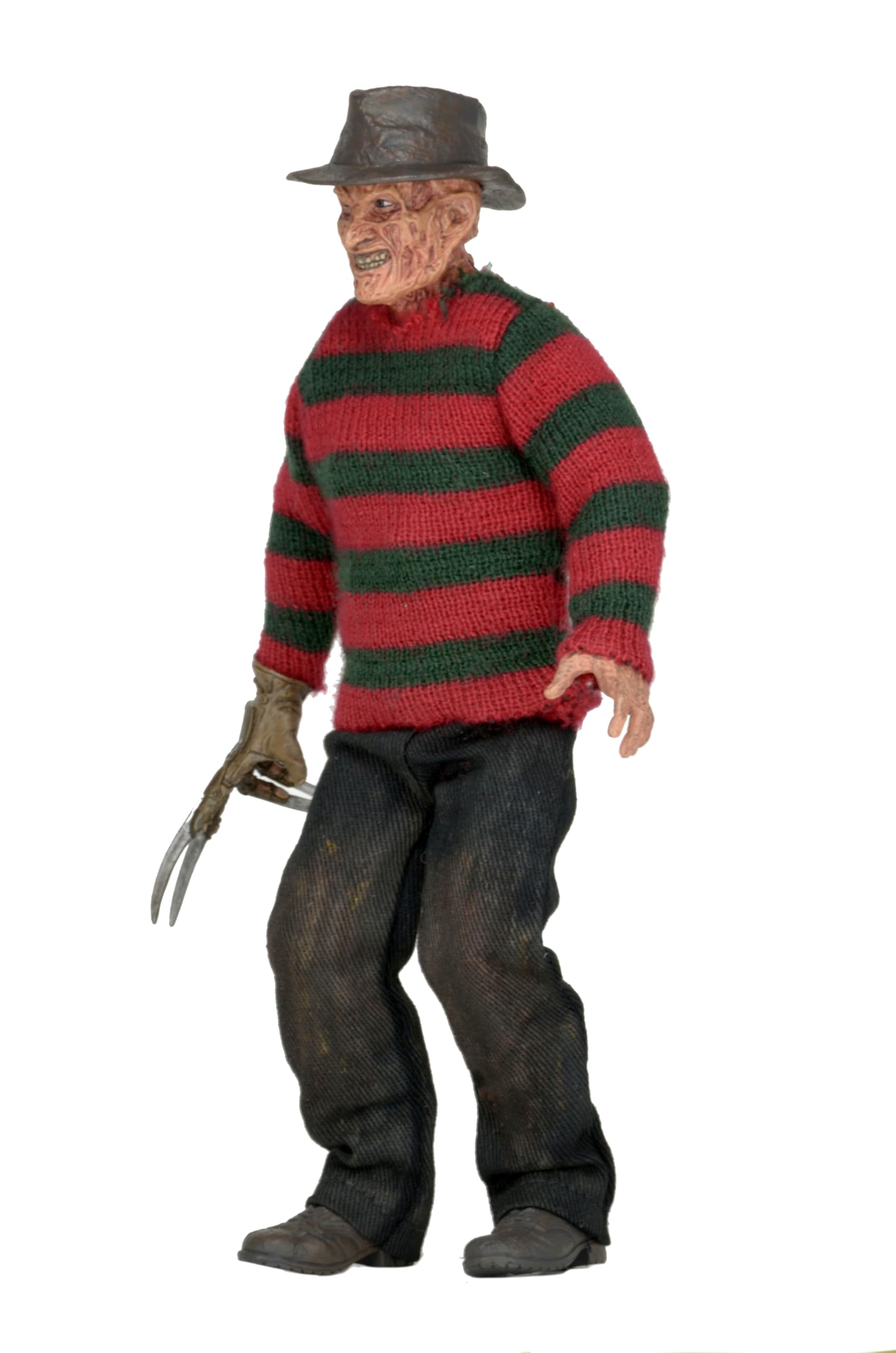 NECA 8-calowy koszmar z ulicy wiązów marzeń wojownicy Freddy ubrana figurka