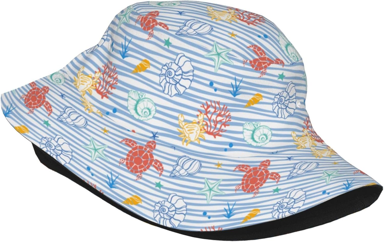 Summer Bucket Hat Hawaiian Bucket Hat Fashion Beach Cap for Men Women Outdoor Fisherman for Beach Travel Headwear - Image 2