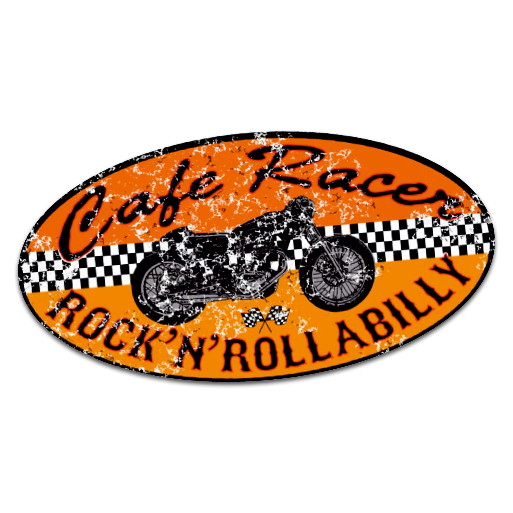 Finest Folia Decal Sticker Old School Ace Cult Retro Vintage Rockabilly