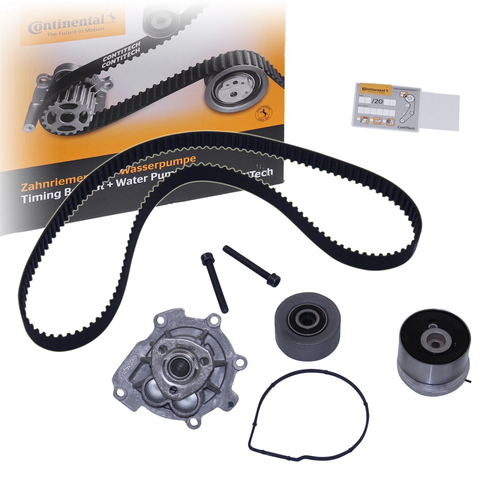 CONTITECH CT1077WP1 Kit cinghia distribuzione pompa acqua N° denti: 146 24 mm