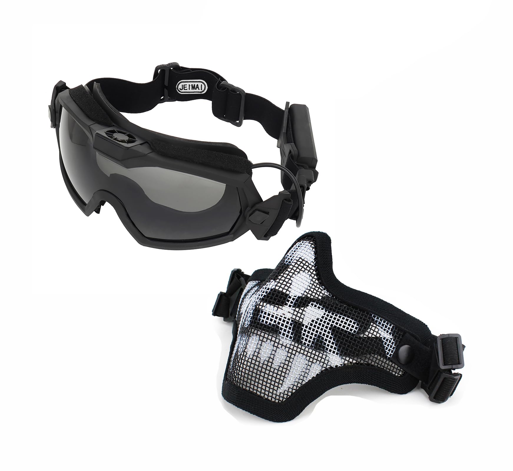 Occhiali Tattici IDOGEAR GL6905 Con Ventola Regolabile Antinebbia - Paintball E Caccia