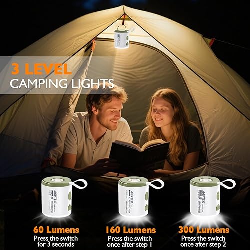 Miniatura 6 de AGPTEK Portable Air Pump for Inflatables, 5.5kPa 1600mAh Tiny Rechargeable Electric air Pump with Led Light for Air Mattress Pool Floats, Vacuum