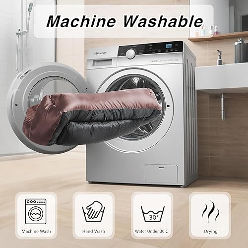 Miniatura 5 de Cama XL para perro, cama rectangular suave y calmante para mascotas, sofá grande lavable para perro, cálida y cómoda, parte inferior antideslizante,