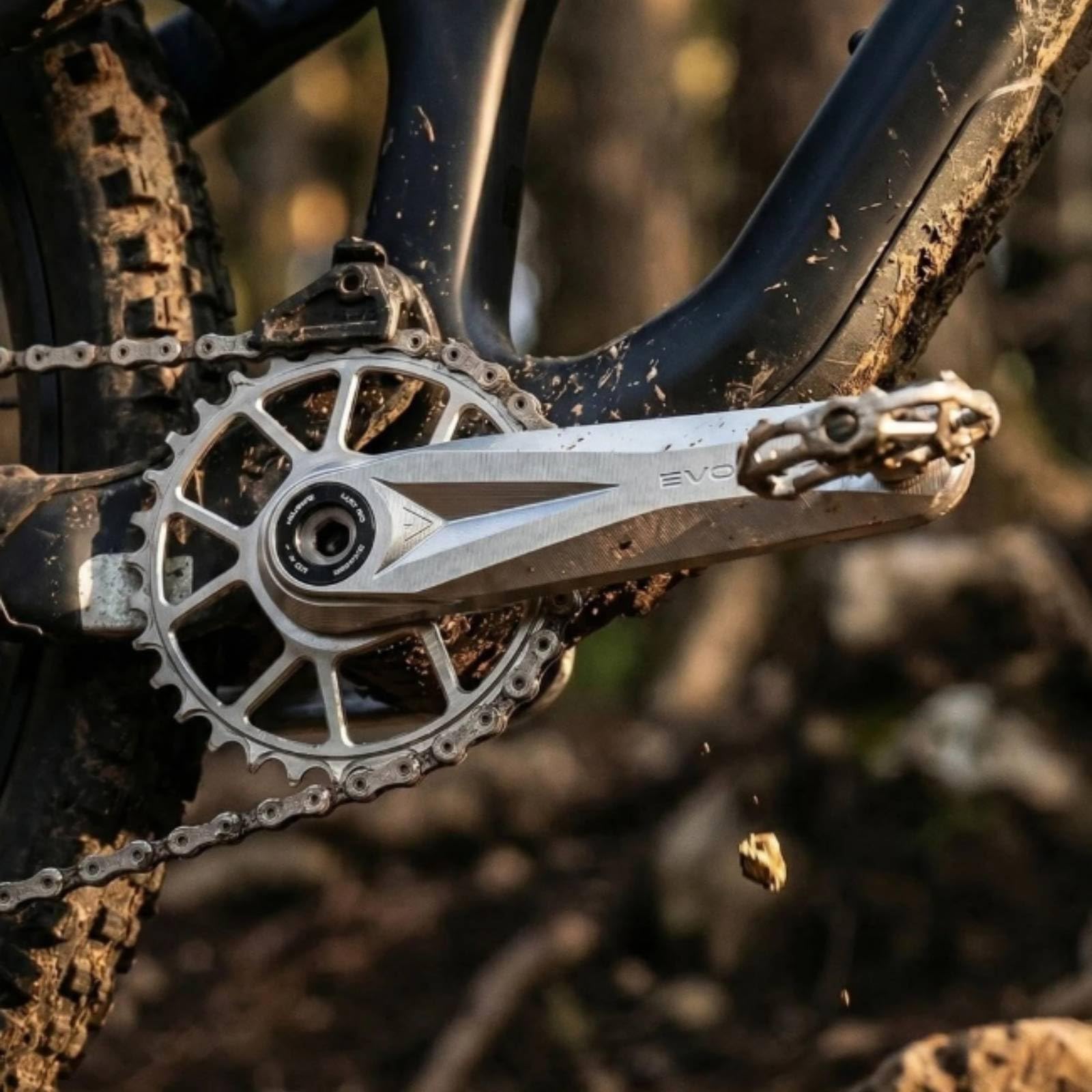 Juego s con Eje Ligero Pedalier Aluminio CNC s con Eje para Ciclismo Montaña