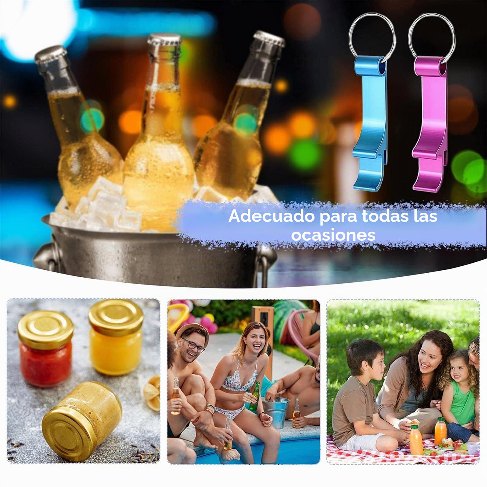 150 piezas personalizado Llavero abrebotellas a granel para hombres y mujeres,Personalizada Abrebotellas de cerveza de lata de metal Favores de banquete de boda, grabado con logotipo, texto