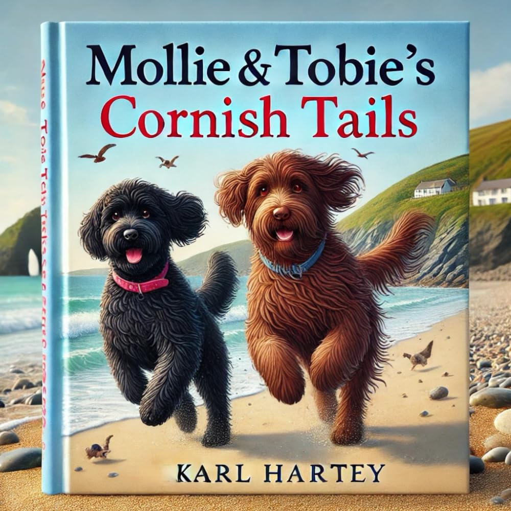 Mollie and Tobie's Cornish Tails: 2 Newfypoos on holiday in Cornwall (Mollie and Tobies adventures ,)