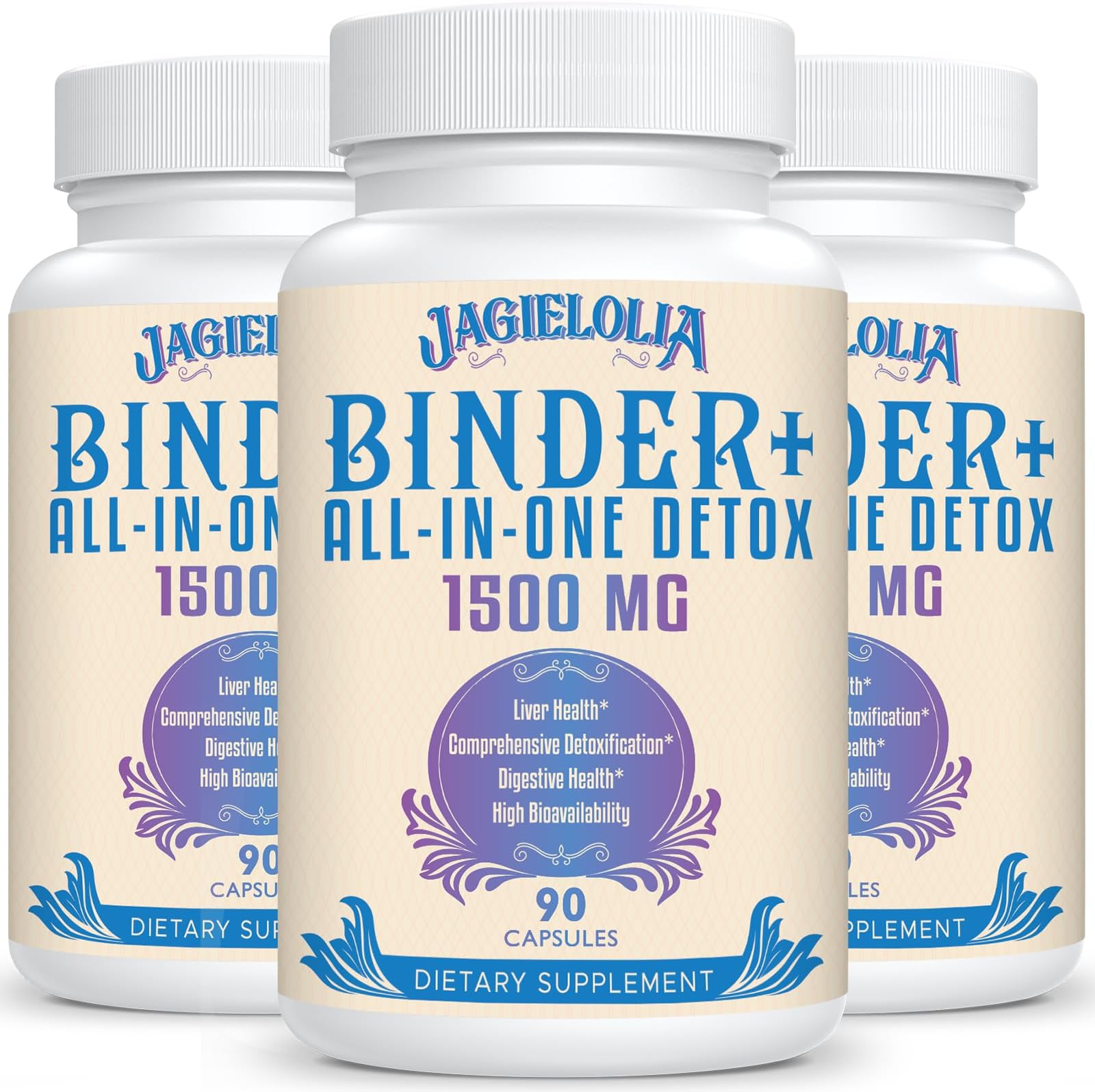 AllInOne Detox Binder Supplement 1500 MG High