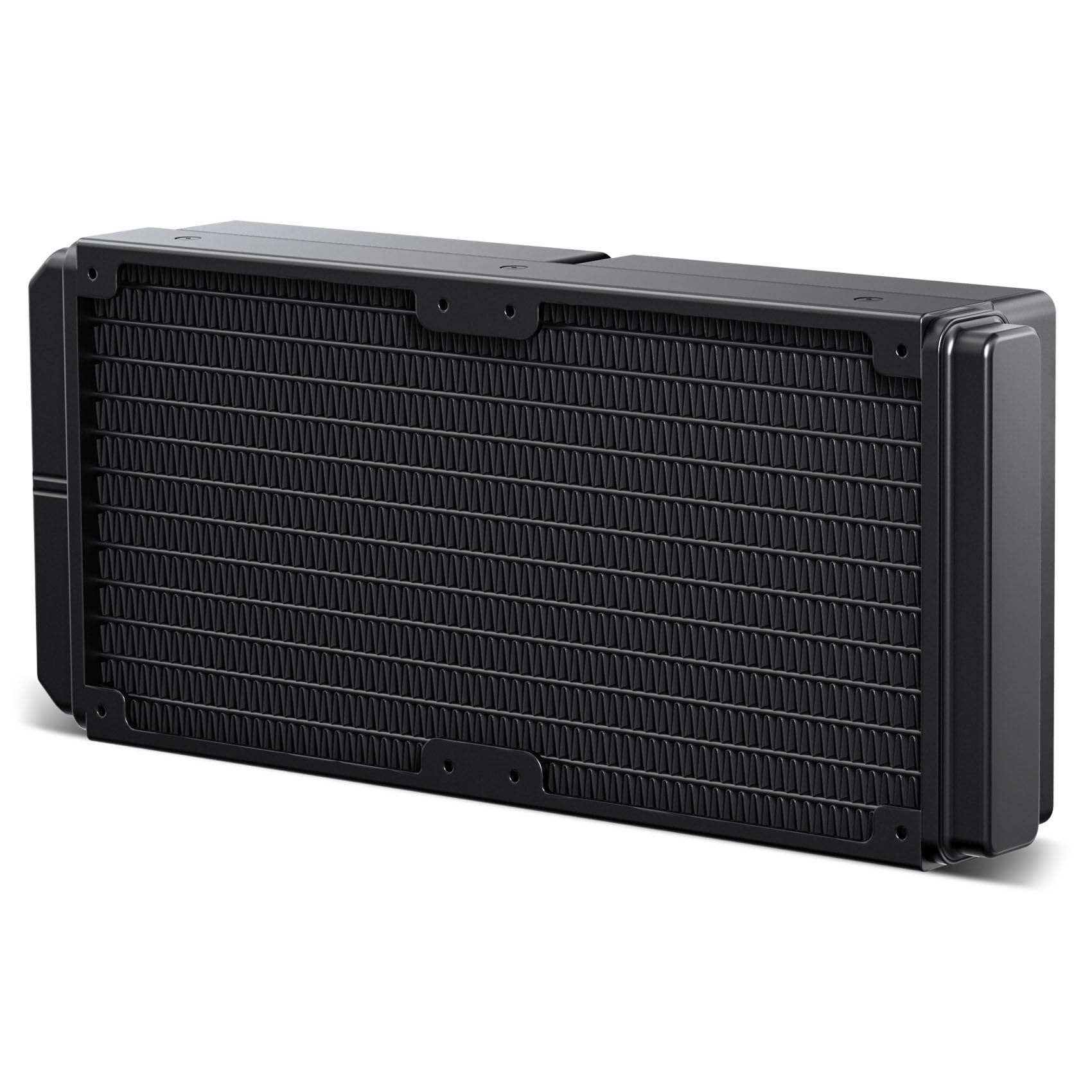 Jonsbo TG-240 AiO chłodzenie wodne – czarne | 240 mm chłodnica wody z procesorem ARGB, aluminiowym radiatorem i 2 wentylatorami PWM 120 mm