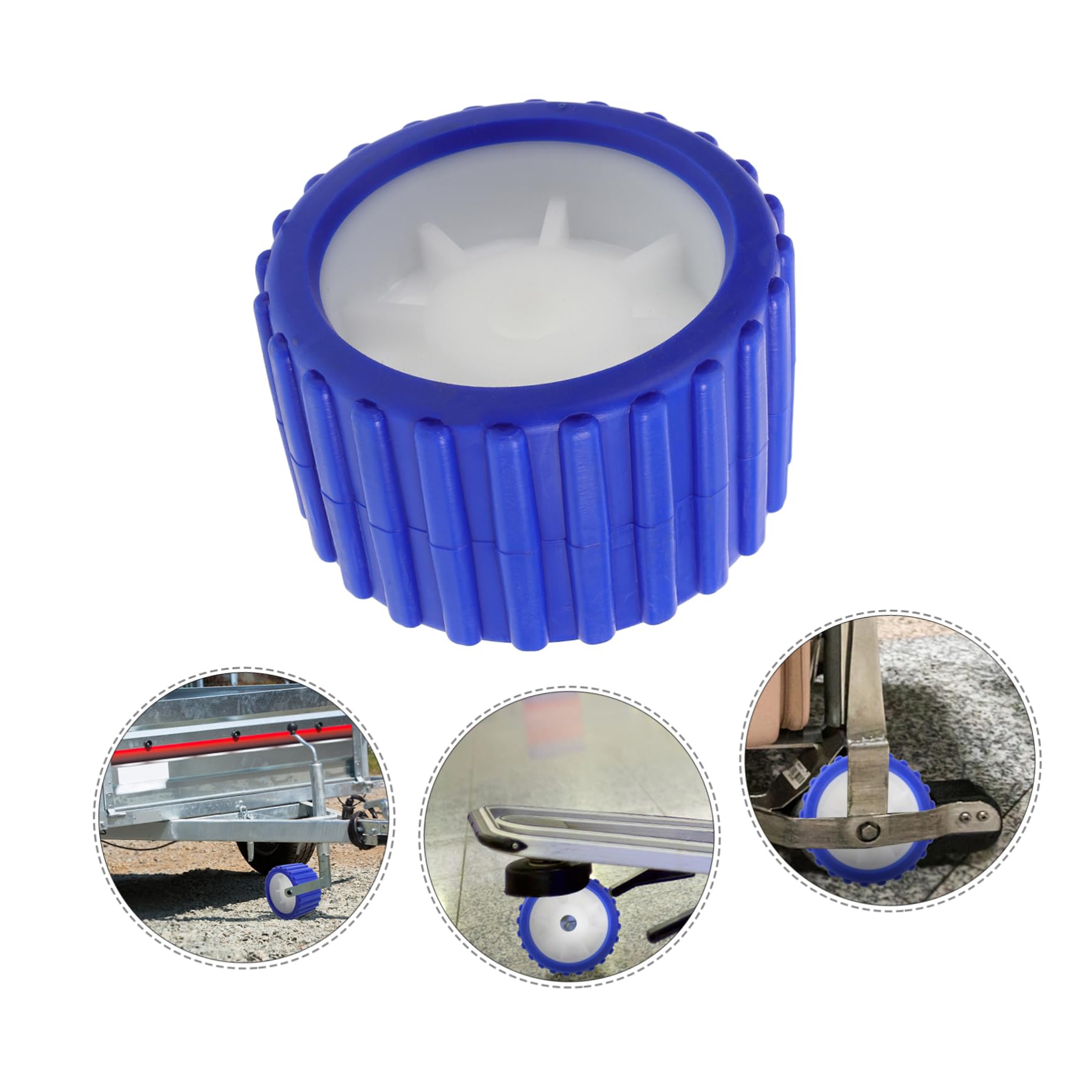 MAGICLULU Alaggio per Barche Ruota Accessorio per Yacht Resistente e Facile Installare per Difficili