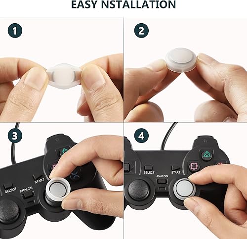 Miniatura 6 de 6 tapas de silicona para el pulgar para PS5, de silicona antideslizante, para PS2, PS3, PS4, PS5, Xbox One, Xbox Series XS, Xbox 360, Switch Pro,