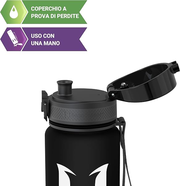 Super Sparrow Borraccia Sportiva & Bottiglia Bambini Senza Perdite - 350ml/500ml/750ml/1L/1.5L - Senza BPA - 2