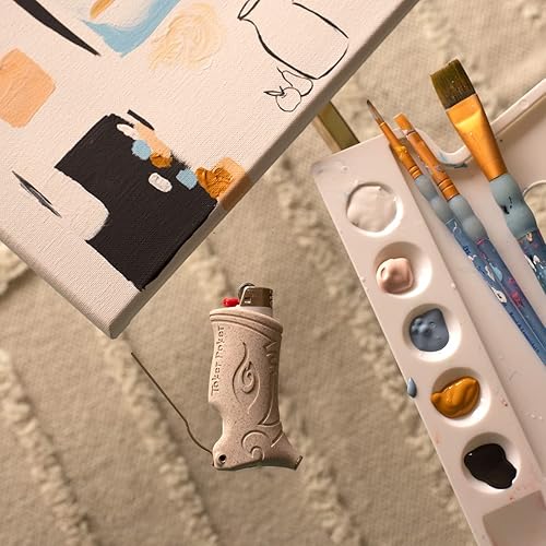 Miniatura 7 de Toker Poker Abridor de botellas, carbón, estuche más ligero, multiherramienta para acampar y otros