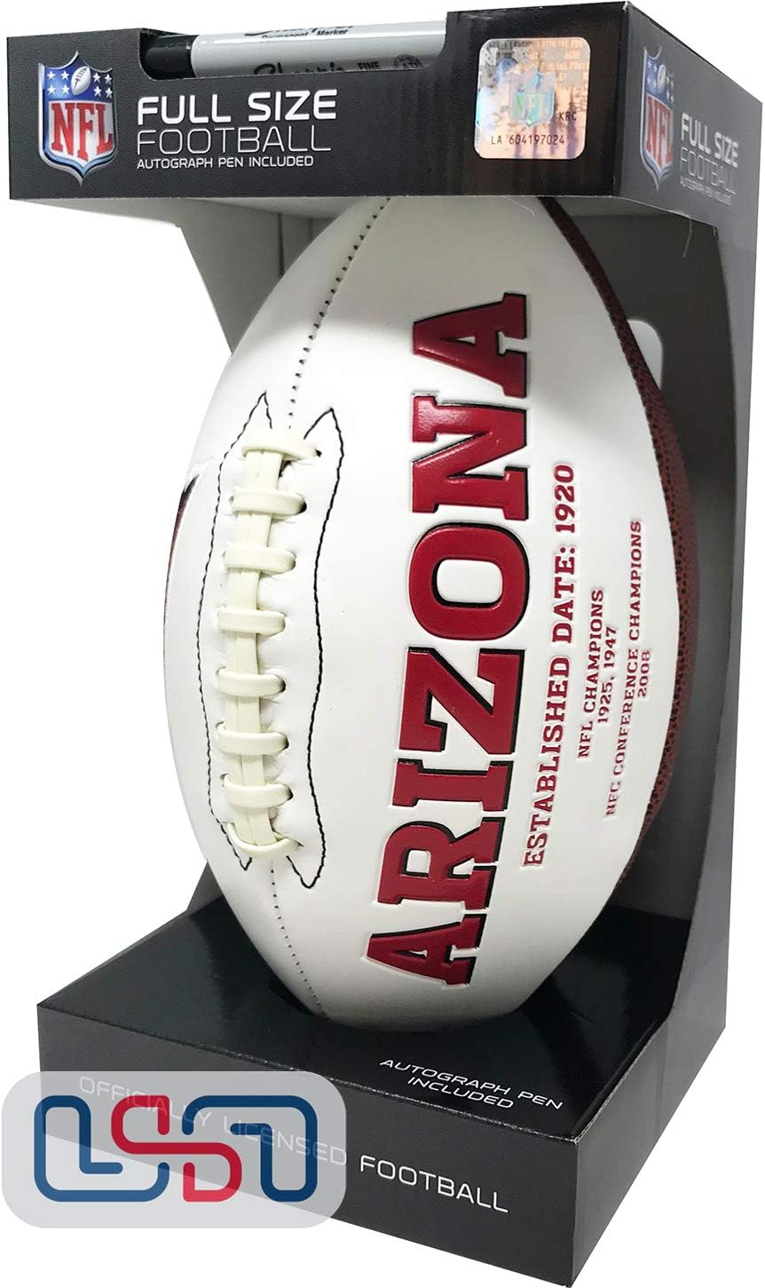 NFL Signature Series Full Regulation-Size Football, Arizona Cardinals