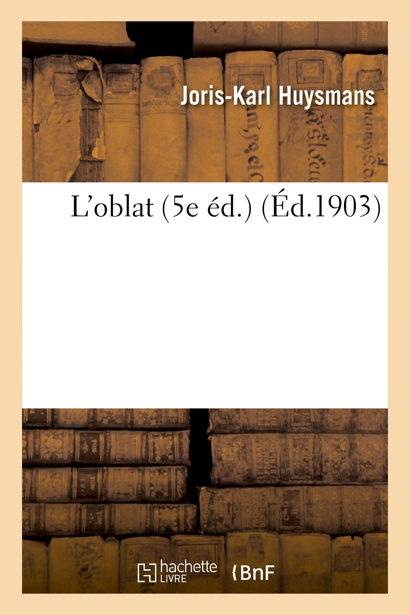 L'oblat 5e éd. (Litterature)