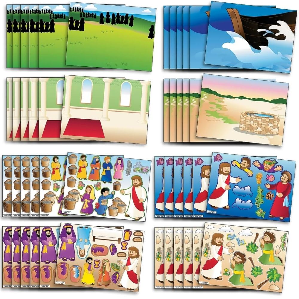 Sticker Scène Multicolore 13626654 pour occuper les enfants le mercredi