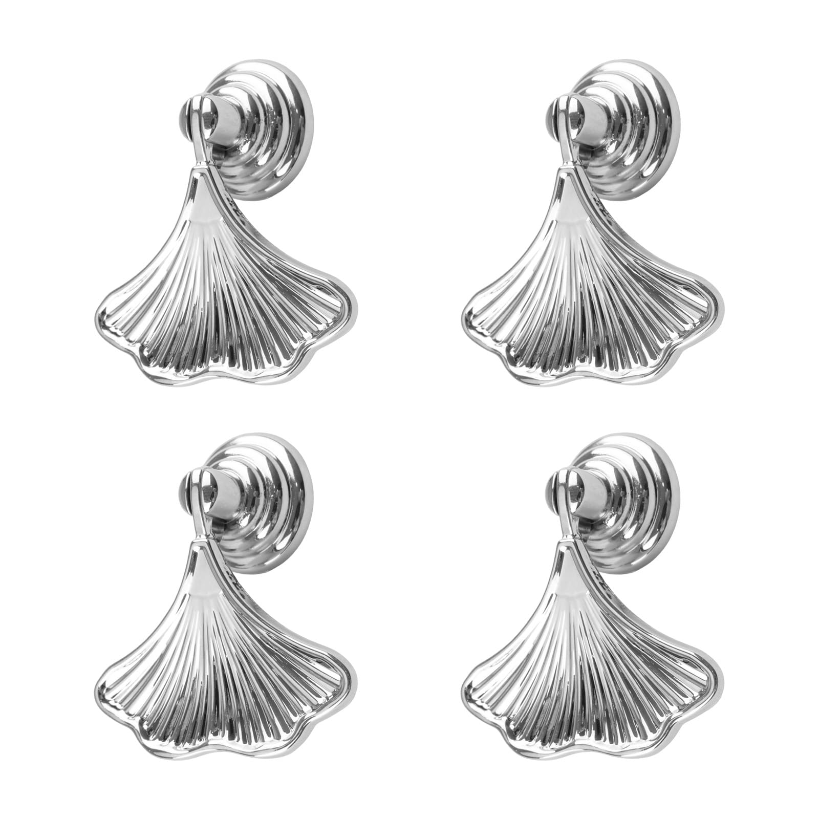 Poignée de placard ginkgo chrome résistant pour remplacer un bouton usé
