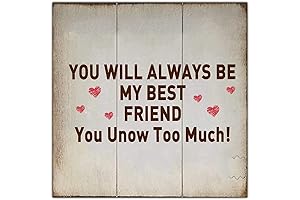 Personalised Vintage Wooden Sign - Decorative Home Wall Art Display