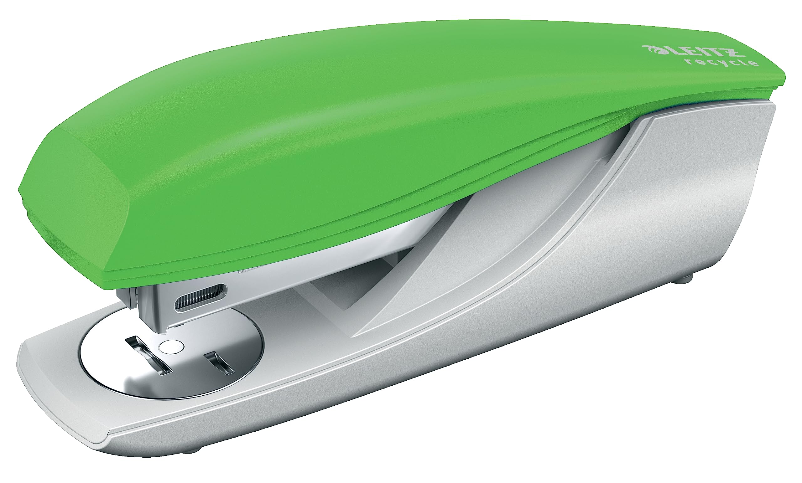 Leitz Stapler, 30 Sheets, Includes Staples, Integrated Staple Remover, 100% Recyclable, Eco Friendly, NeXXt Recycle Range, Green, 56040055