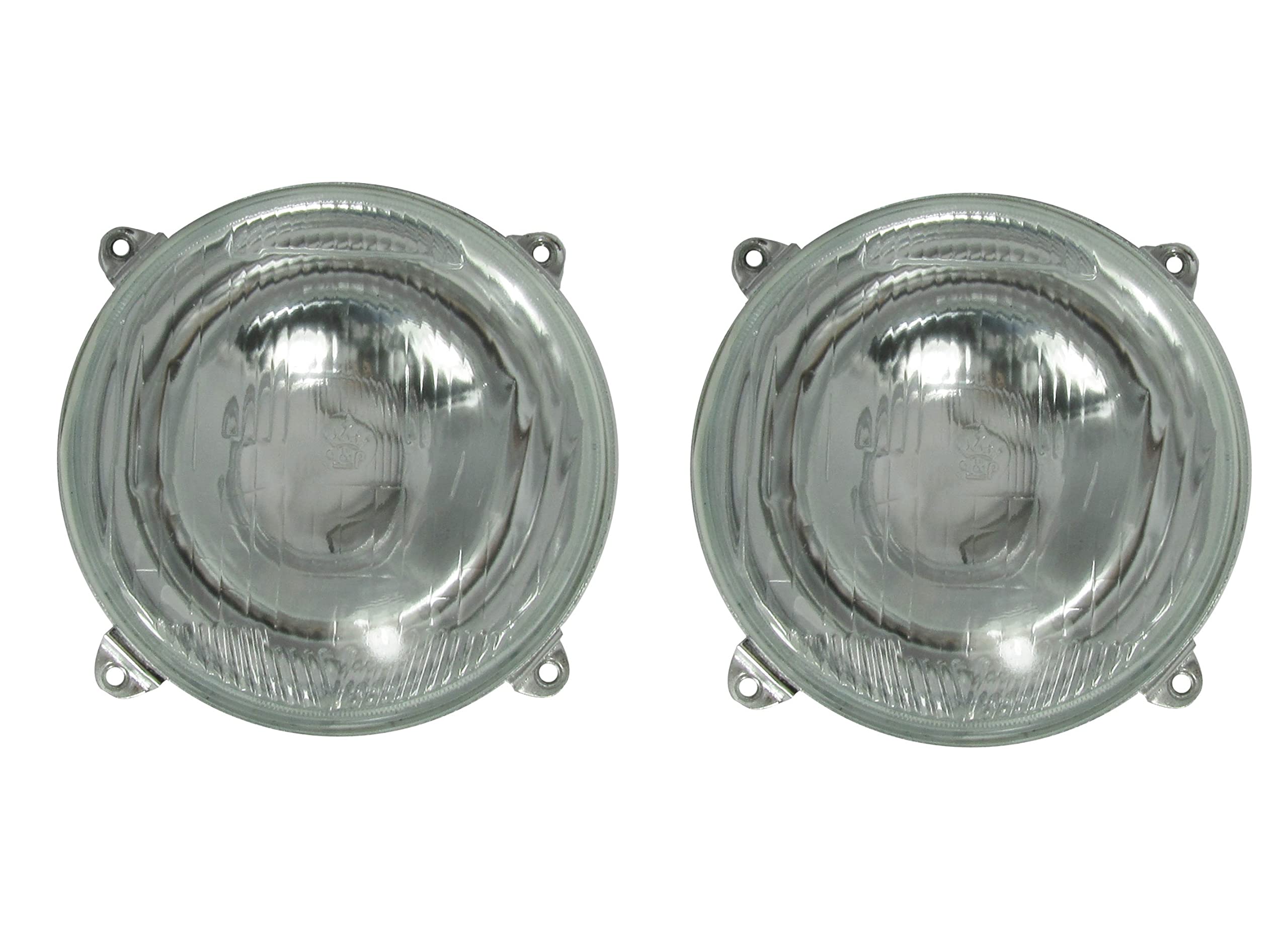 J/J Coppia Fari Fanali Anteriori Riflettore Trattori Diametro: 138mm Montaggio, esterno Trattori Luce Faro Tondo