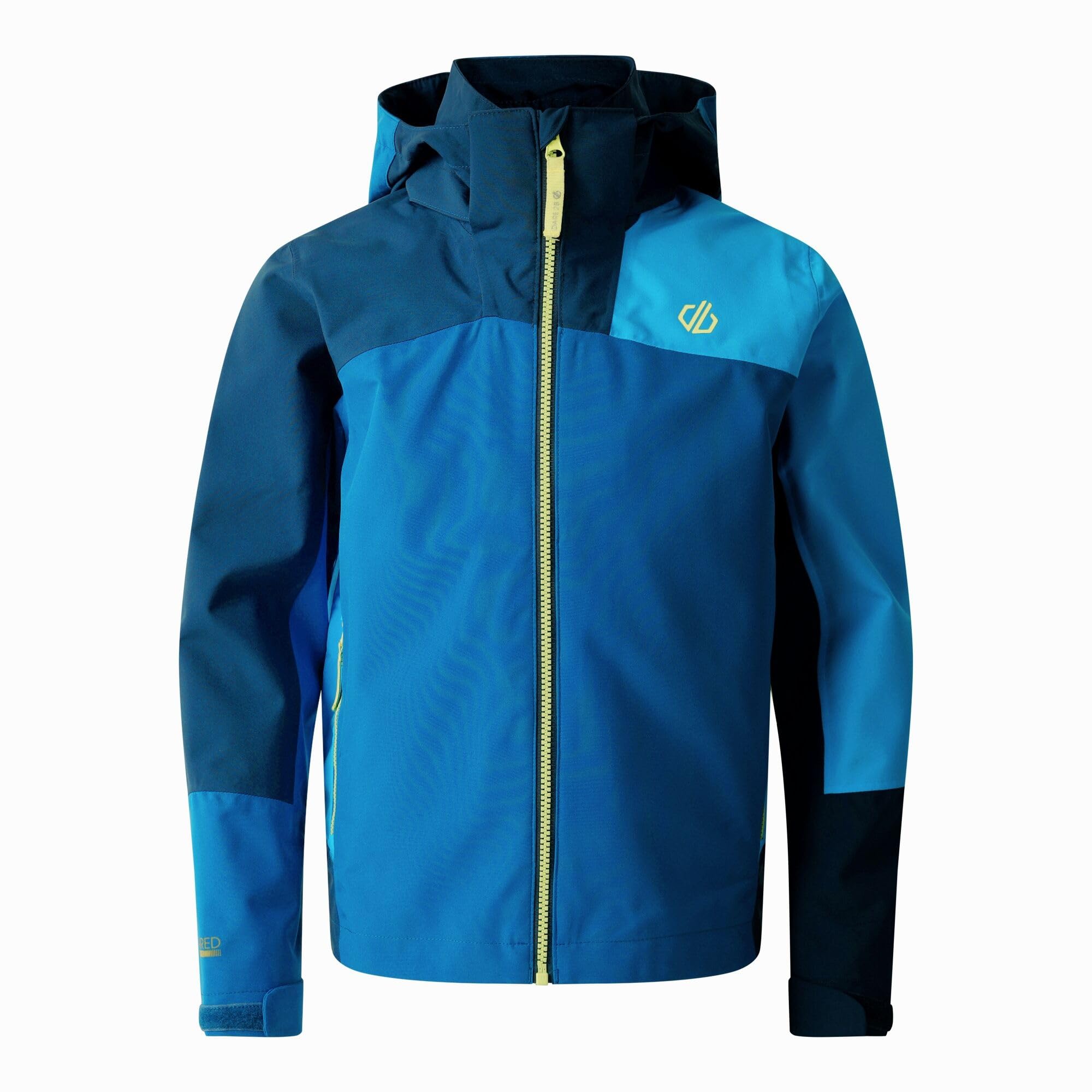 Dare 2B Unisex Kids Bleu Waterproof Jacket For Children Explore Ii