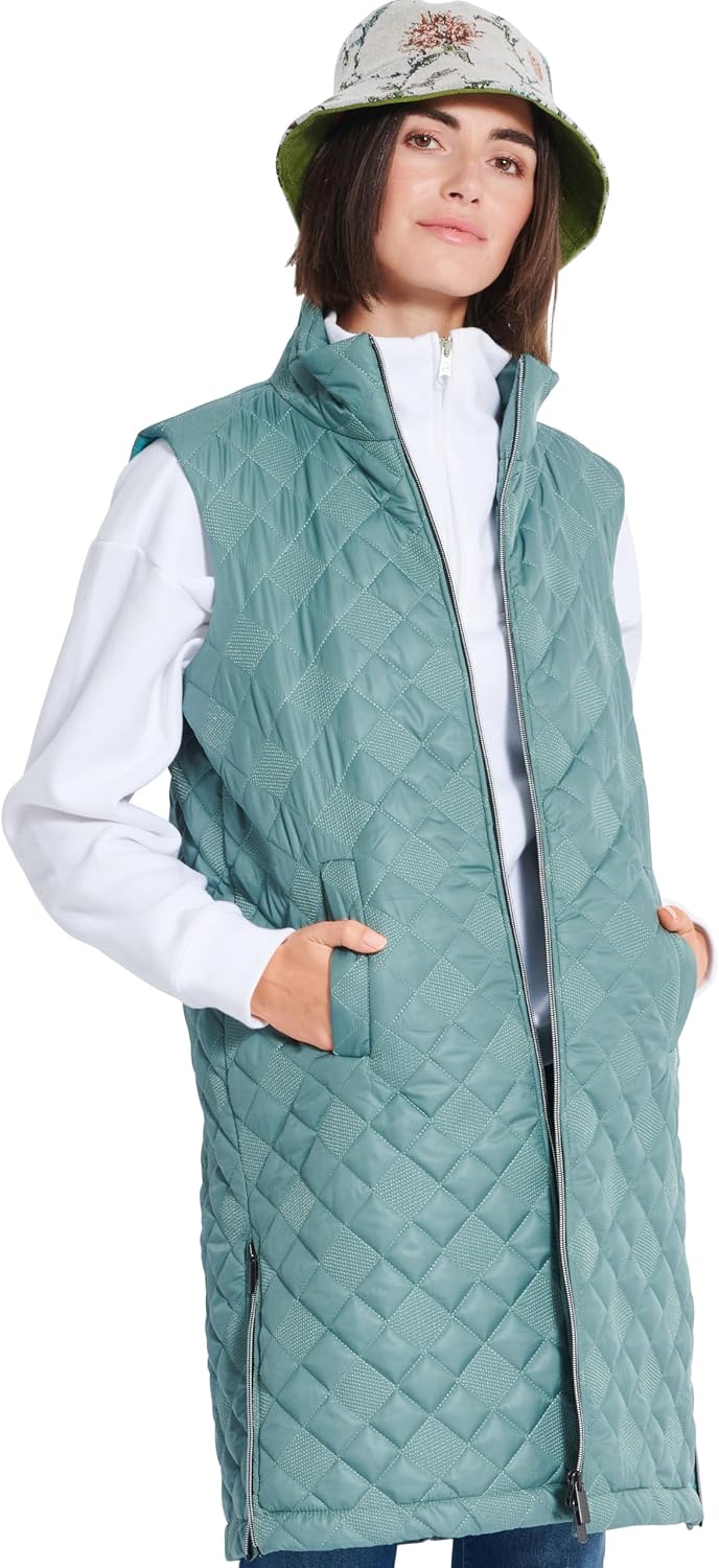 Burda Style X05869BURDA Misses' Long Quilted Waistcoat/Vest and Jacket Sewing Pattern Packet, Design Code B5869, Sizes 8-18 (34-44)