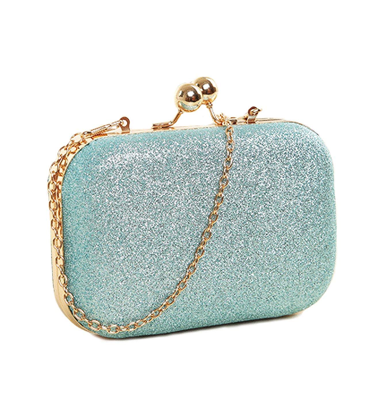 Tooba Womens Handicraft Party Wear Beautiful Bling Box Clutch Bag Purse For Bridal, Casual, Party, Wedding (Green) (B07M8B17Z1) Amazon Price History, Amazon Price Tracker