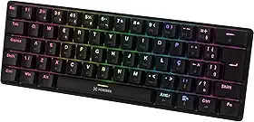 Teclado Mecânico Fortrek Gravity Air Compact Wireless Preto