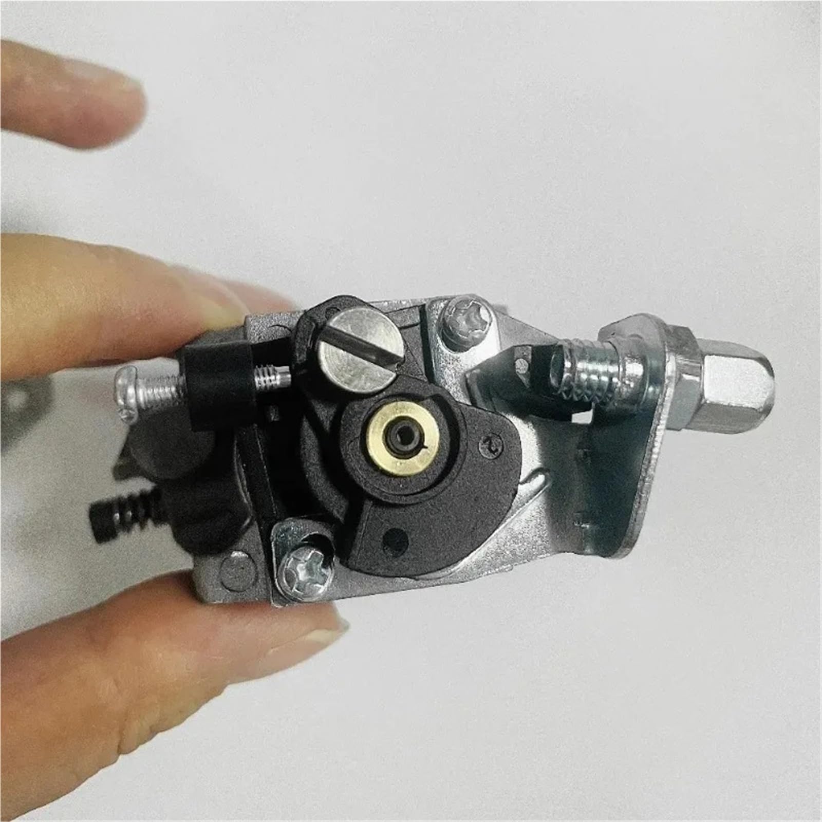 Kit de carburador de 15 mm for desbrozadora y Motosierra de 2 Tiempos, Universal for desbrozadora y Cortasetos TB43, BC250, CG430, 43 CC.