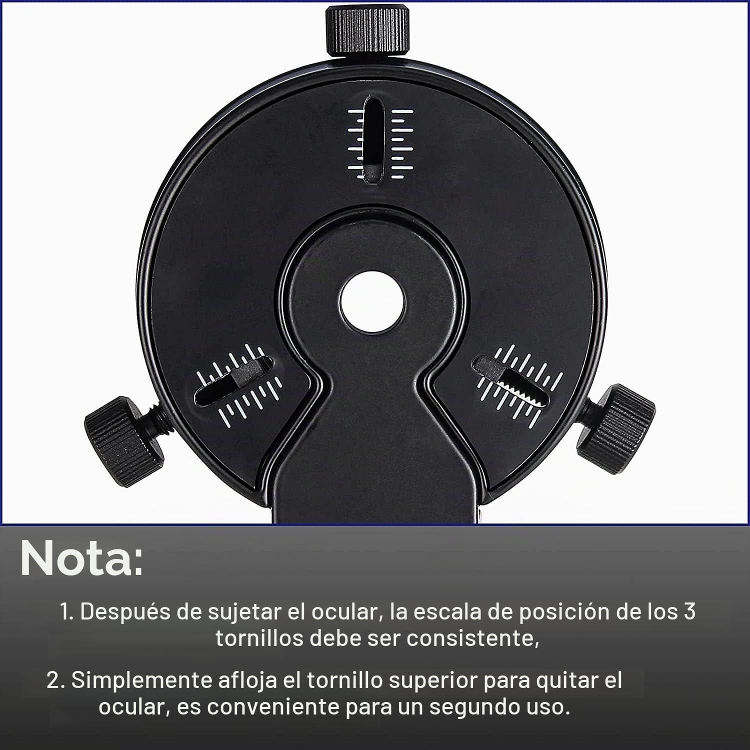 SOLOMARK Adaptador de teléfono celular: adaptador de fotografía funciona con prismáticos, monoculares, telescopios, telescopios, para iPhone, Samsung, HTC, LG y más