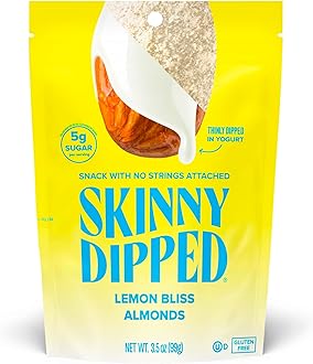 SkinnyDipped, Skinny Dipped Almonds, Lemon Bliss, 3.5 oz (99 g)