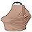 Car Seat Cover Baby for Nursing, Baby Breastfeeding Cover Carseat Canopy Covers, Solid Color Multi-use Nursing Cover for Babies (Wheat)