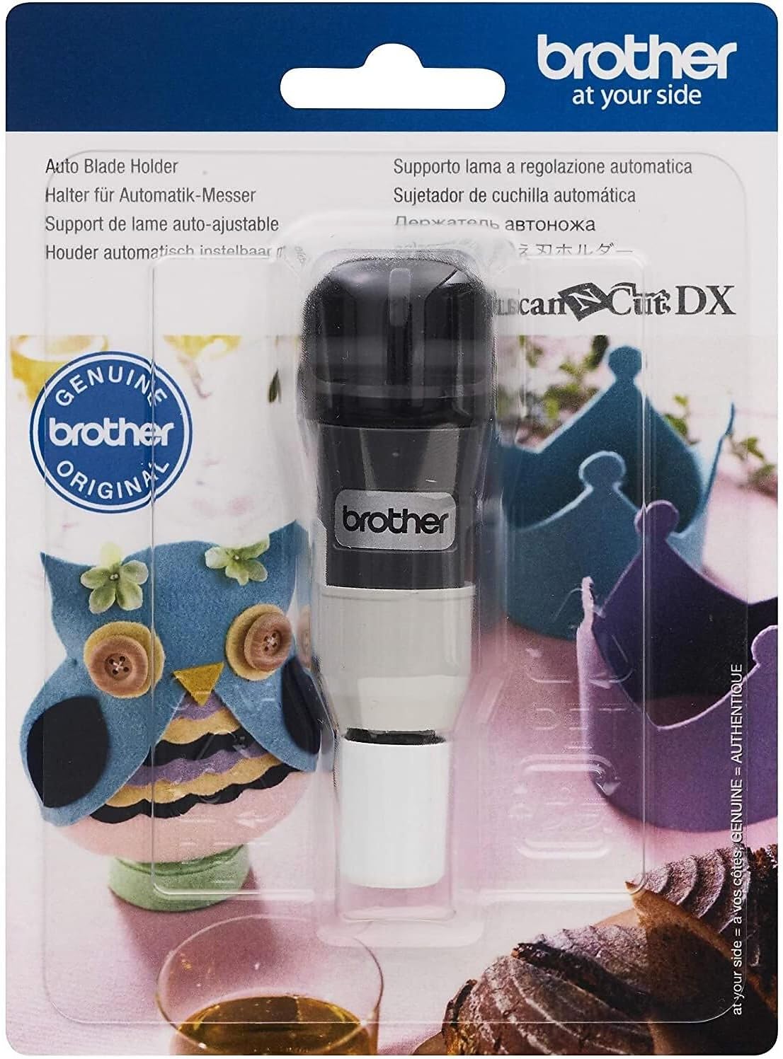 ScanNCut DX Auto Blade Holder CADXHLD1, Replacement Accessory, Use with Materials Including Fabric, Felt, Vinyl and Foam