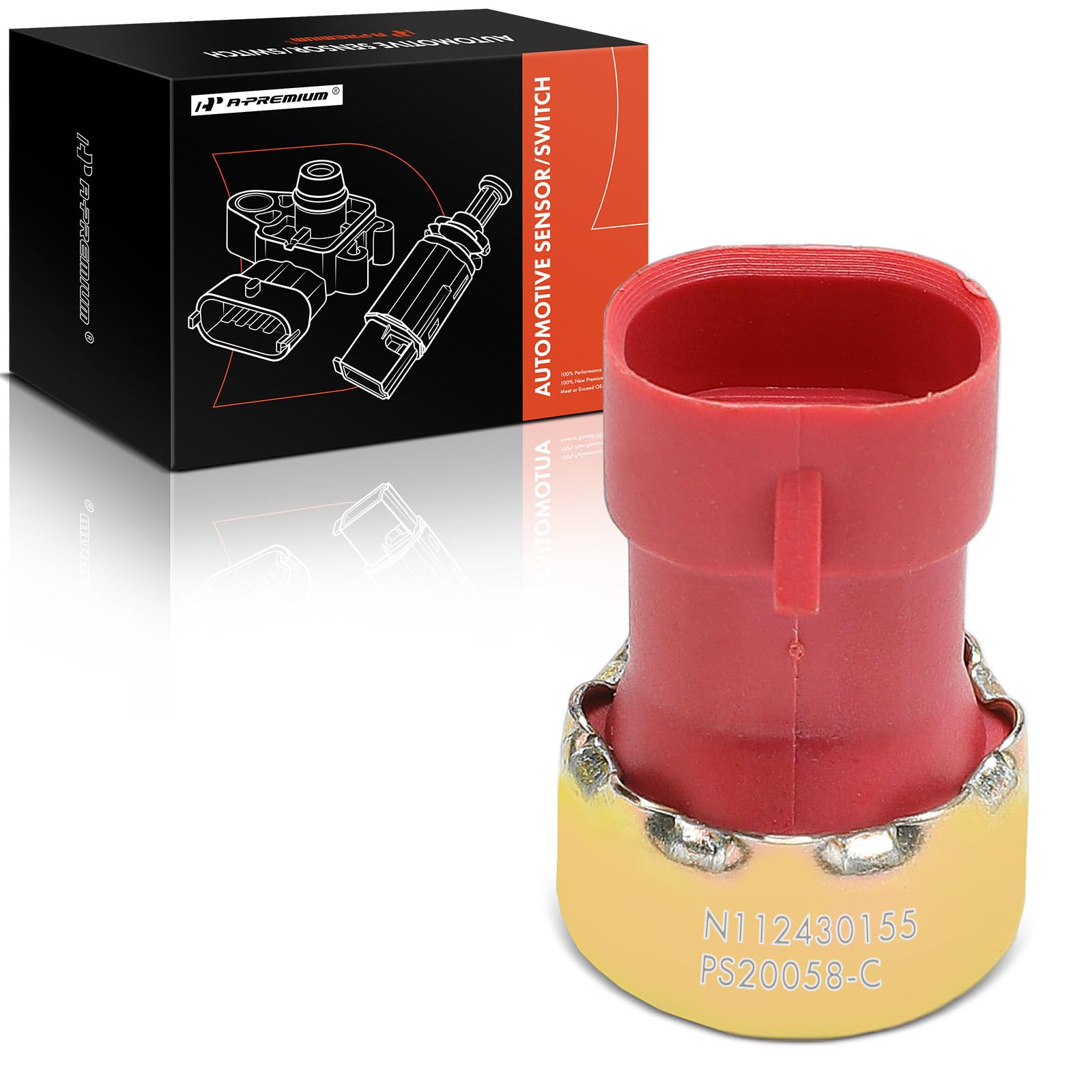 A-Premium Sensor de presión de repuesto para Chevrolet Equinox Colorado Avalanche Astro Blazer Avalanche 1500/2500 C2500/C3500 Pic