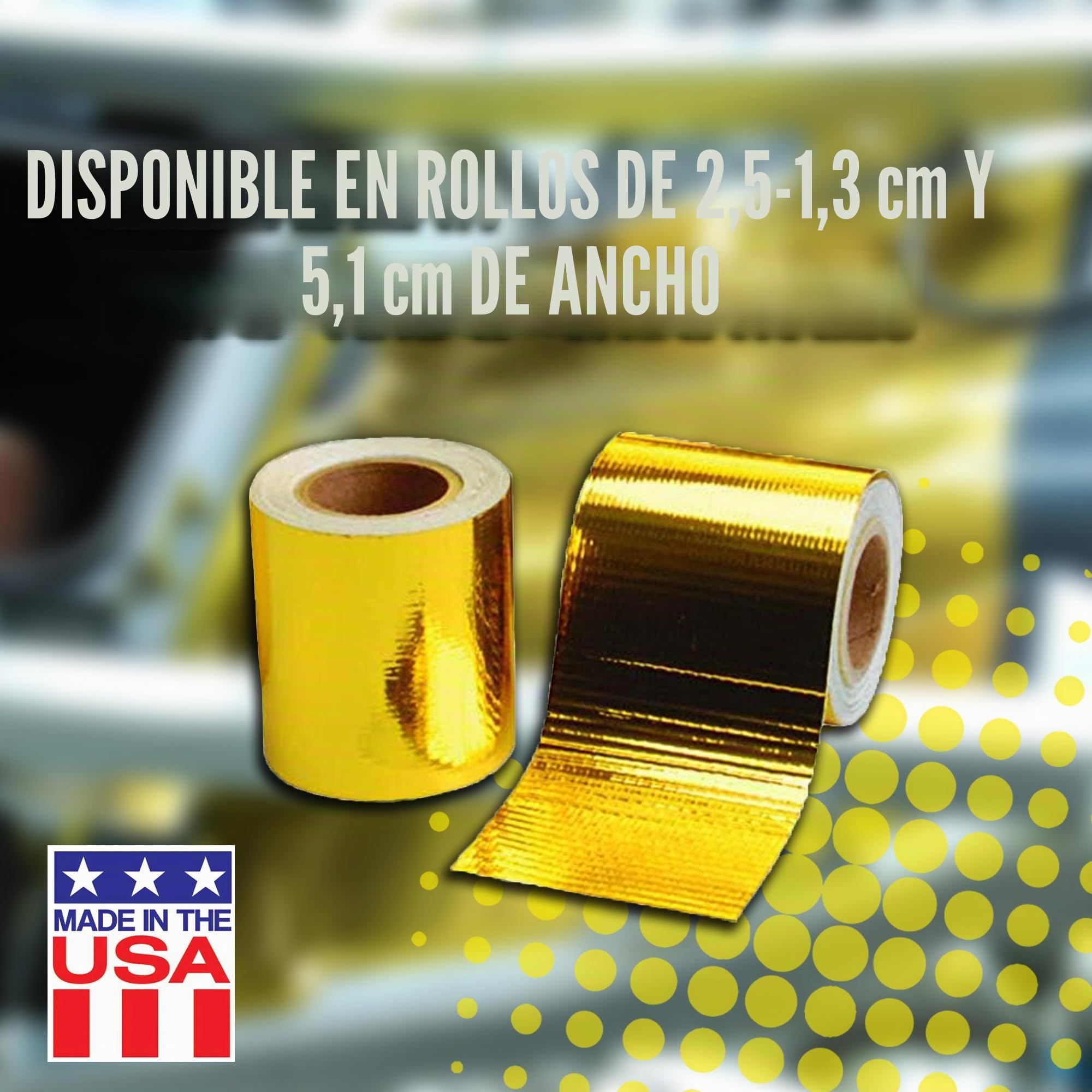 Design Engineering DEI 010396 Reflect-A-Gold 2" x 15' Tape Roll