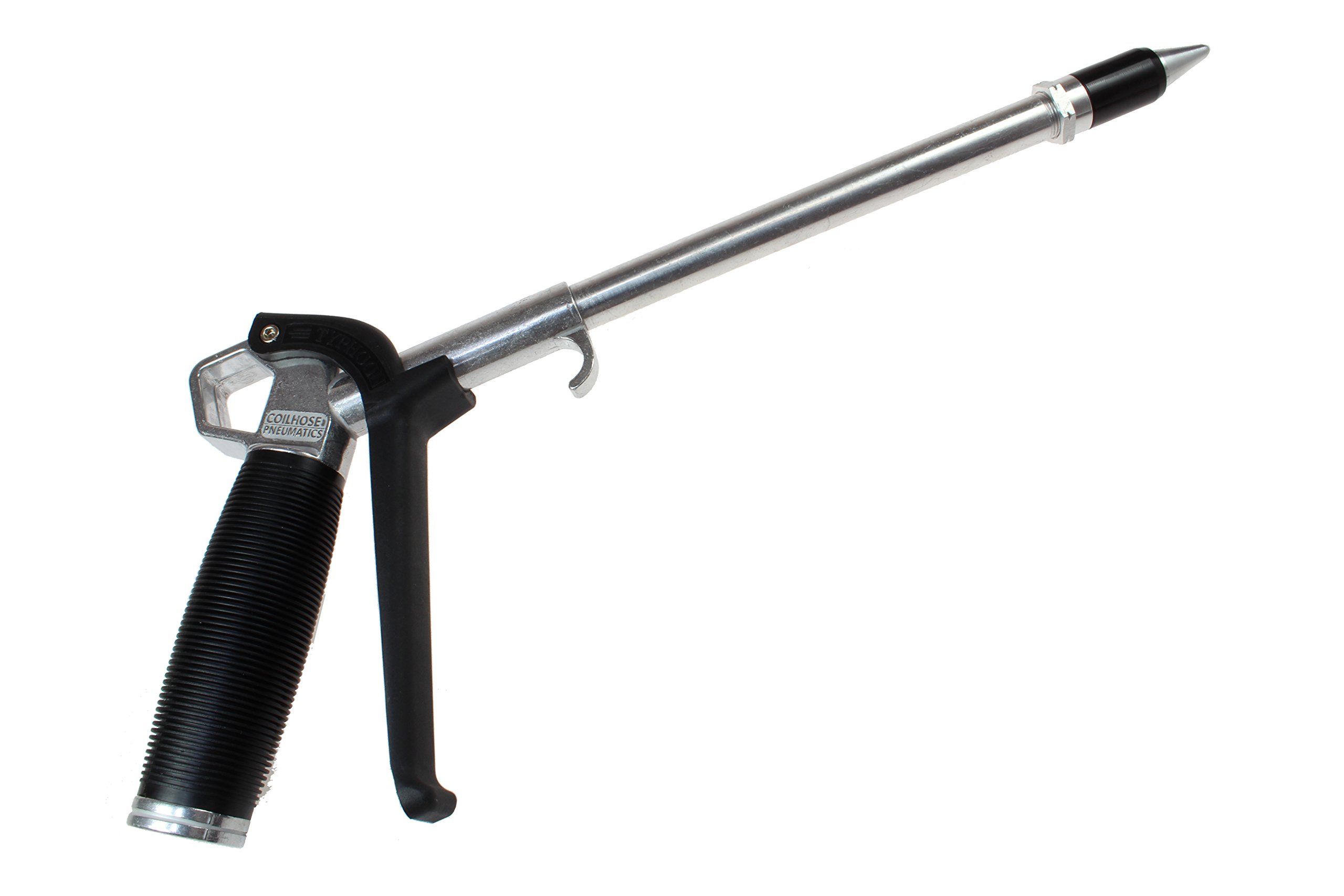 Coilhose Pneumatics TYP2506 Typhoon High Volume Blow Gun, 1/4" NPT with 6" Extension and High Flow Tip