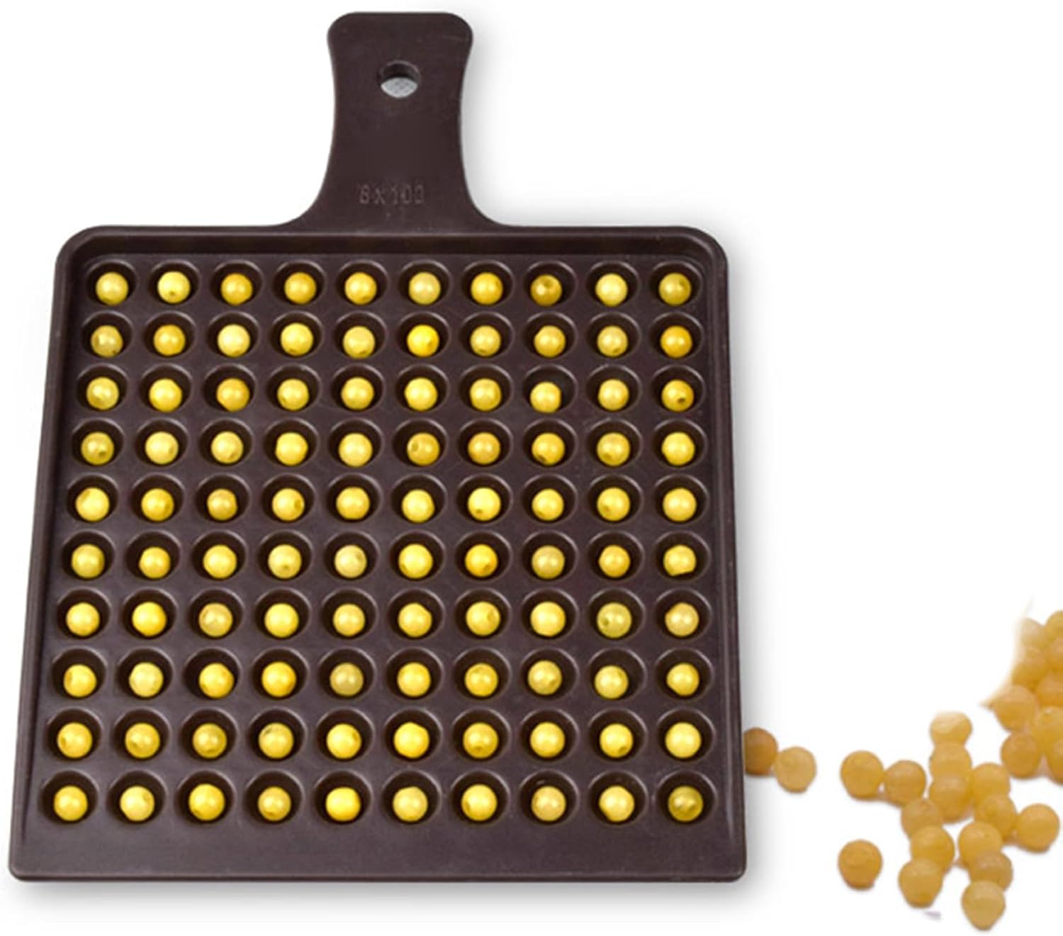 Bead Counter Tray for Beads Organization Tray Bead Arrangement Board with Handle Jewelry Supplies