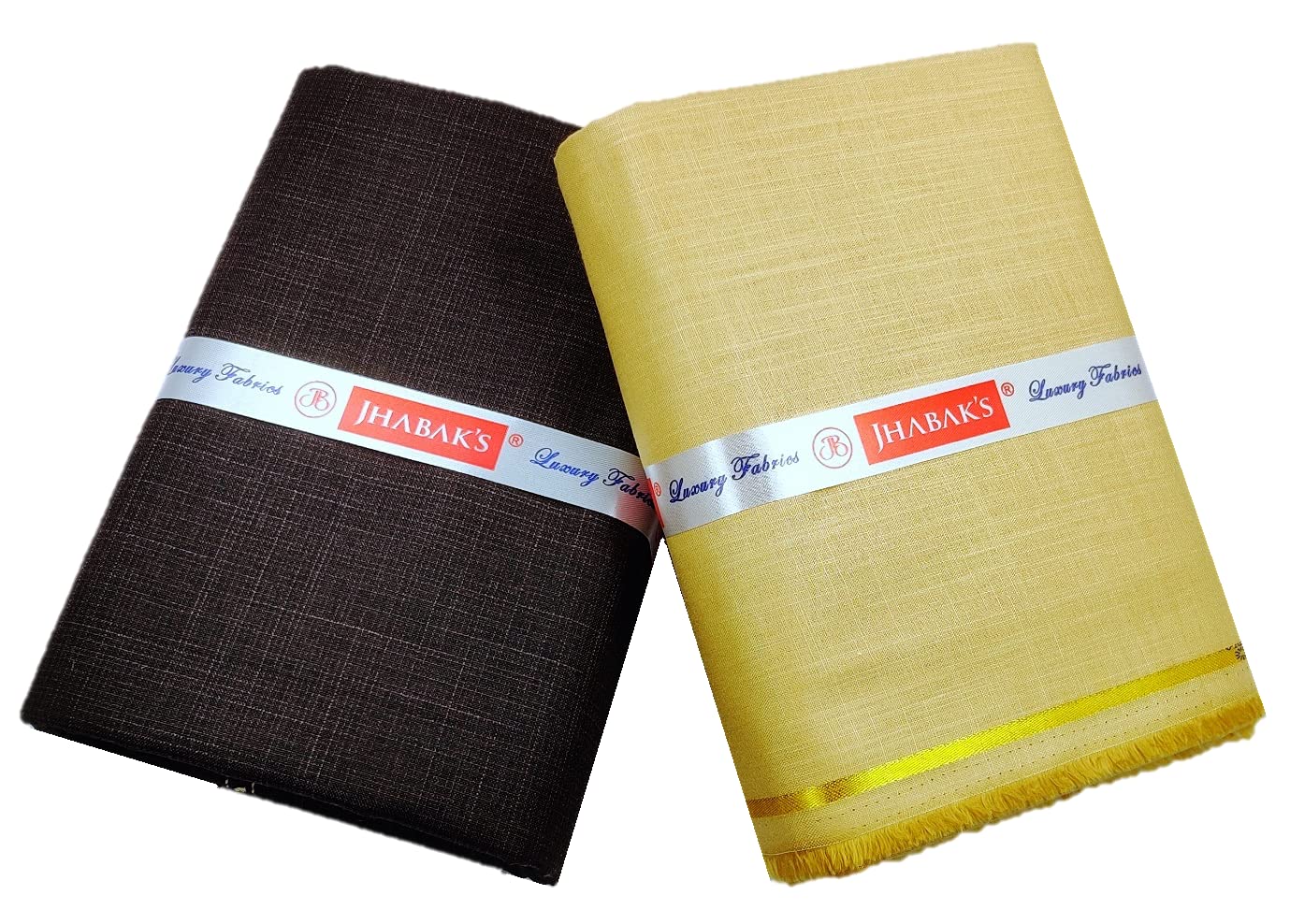 jhabak's Unstitched Pure Cotton Solid Shirt & Trouser Fabric Set For Men 1.60m Shirt Cloth 1.30m Pant Piece (Khaki)-picture-19