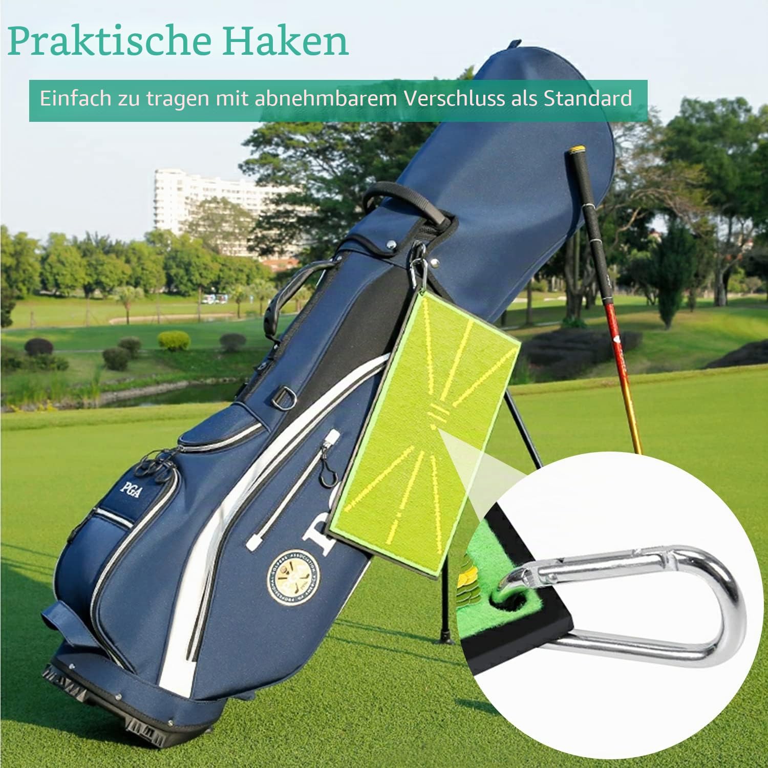 14 Stücke Golf Trainingsmatte Set,50x25cm Golf Trainingshilfen Übungsmatte, Swing Detection Batting Trainingshilfen, für Outdoor, Lndoor Tragbare Swing Practice Mat