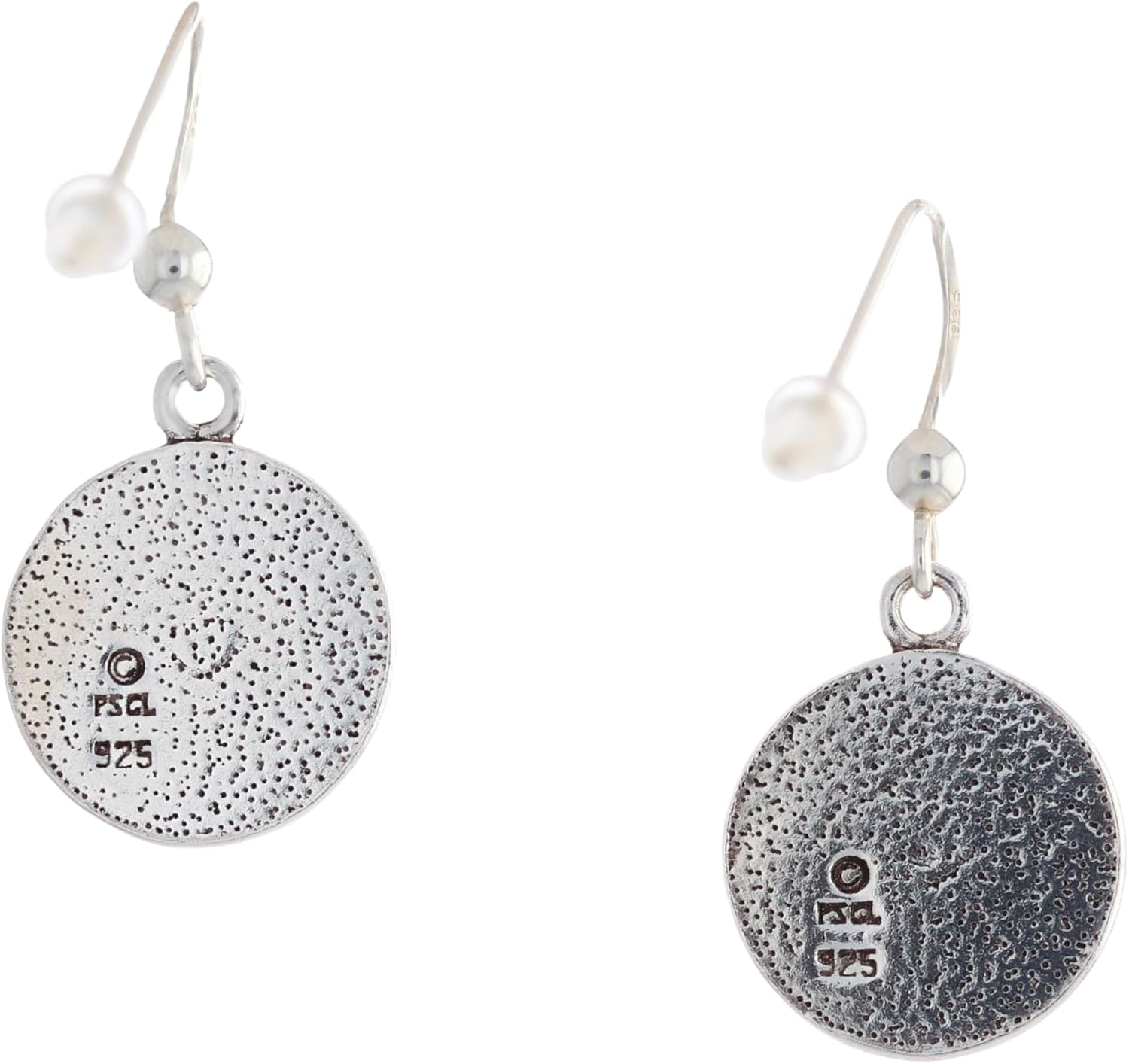 Jewelry Trends Sterling Silver Celtic Triskele Trinity Knot Dangle Earrings - Image 4