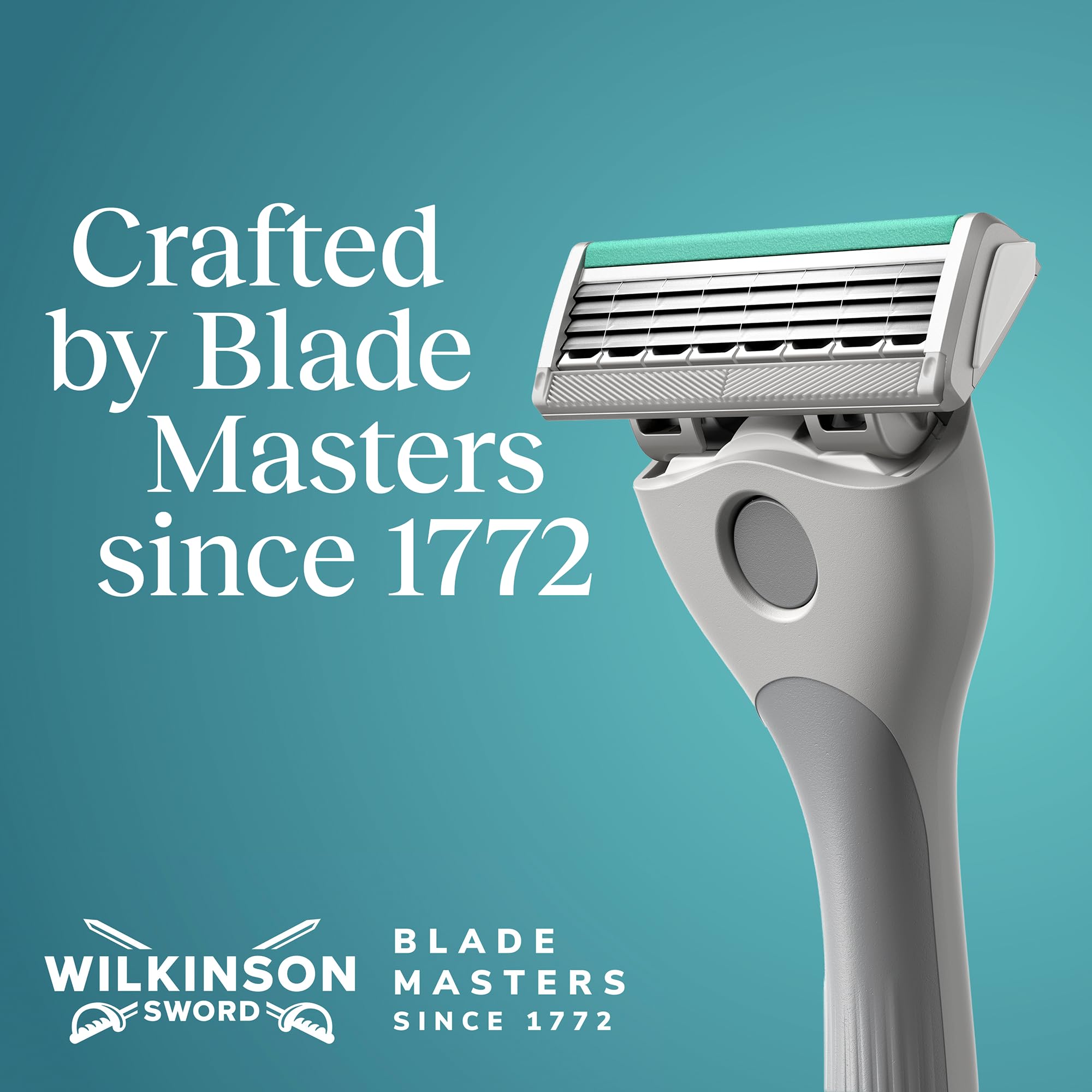 Wilkinson Sword Quattro Titanium Sensitive Razor Blade For Women 4 Count