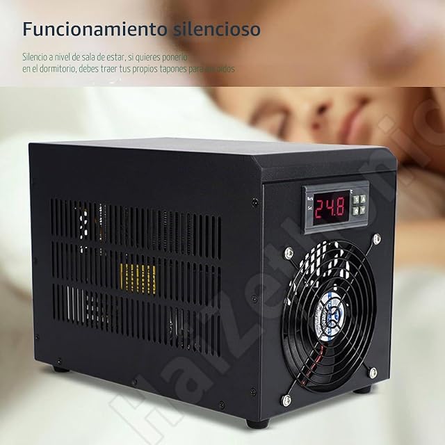 Foto 5 de 8 de HaiZethonic Acuario Enfriador Agua Comercial,Hidropónico Inteligente para Acuario,Enfriador Enfriador Agua…