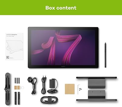 Wacom Cintiq Pro 17 Graphics Tablet with Stand (4k Resolution, 17.3 Inch Display, 120 Hz, HDR Gamma Support, Pantone Validated, Wacom Pro Pen 3, Multi-Touch, ExpressKey Grip)