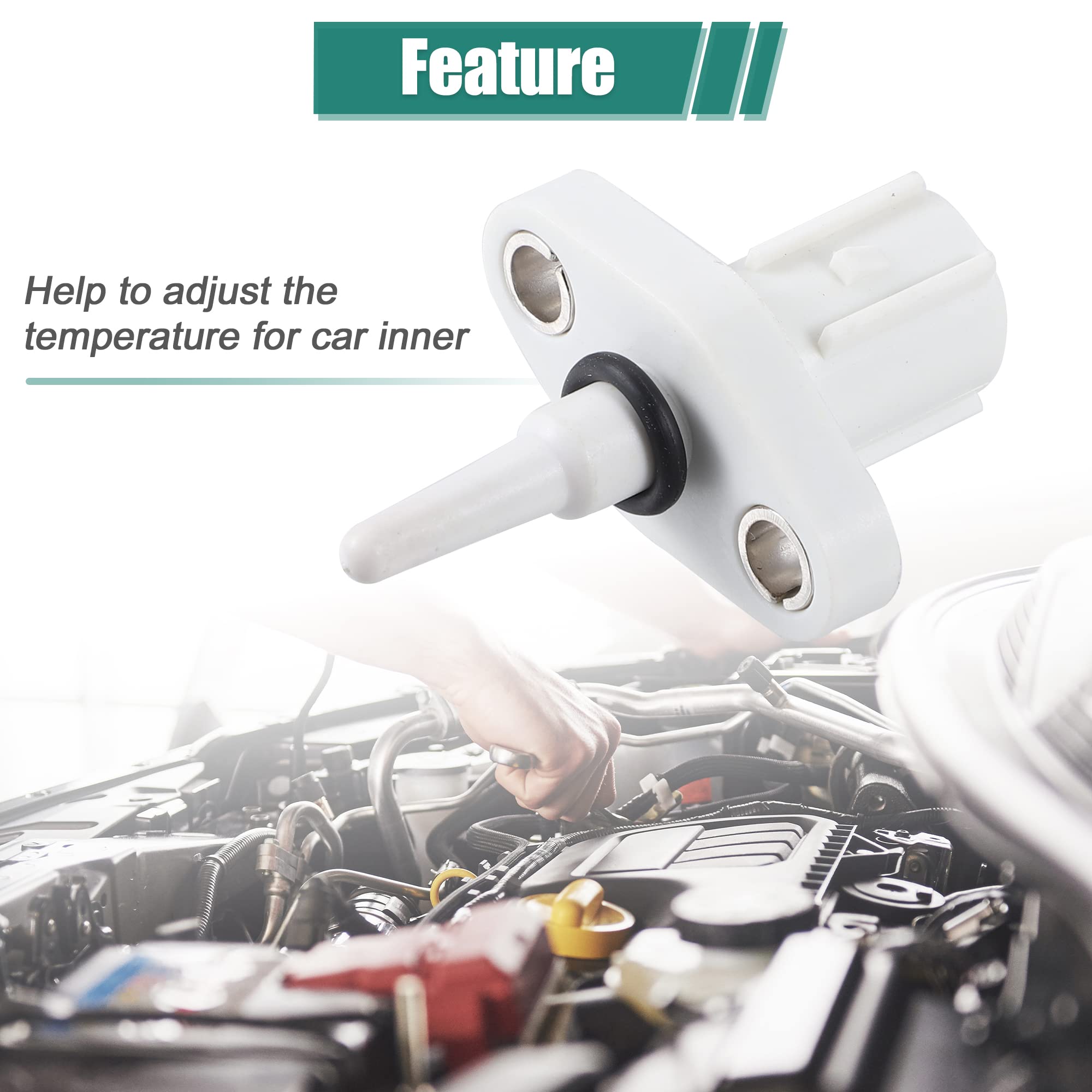 A ABSOPRO Auto Aria Aspirazione Carica Temperatura Sensore 37880-P05-A00 per per Honda