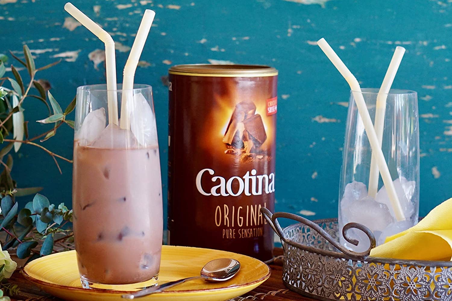 Caotina original, Cocoa Powder with Swiss Chocolate, Hot Chocolate, 3 Pack, 3 x 500g