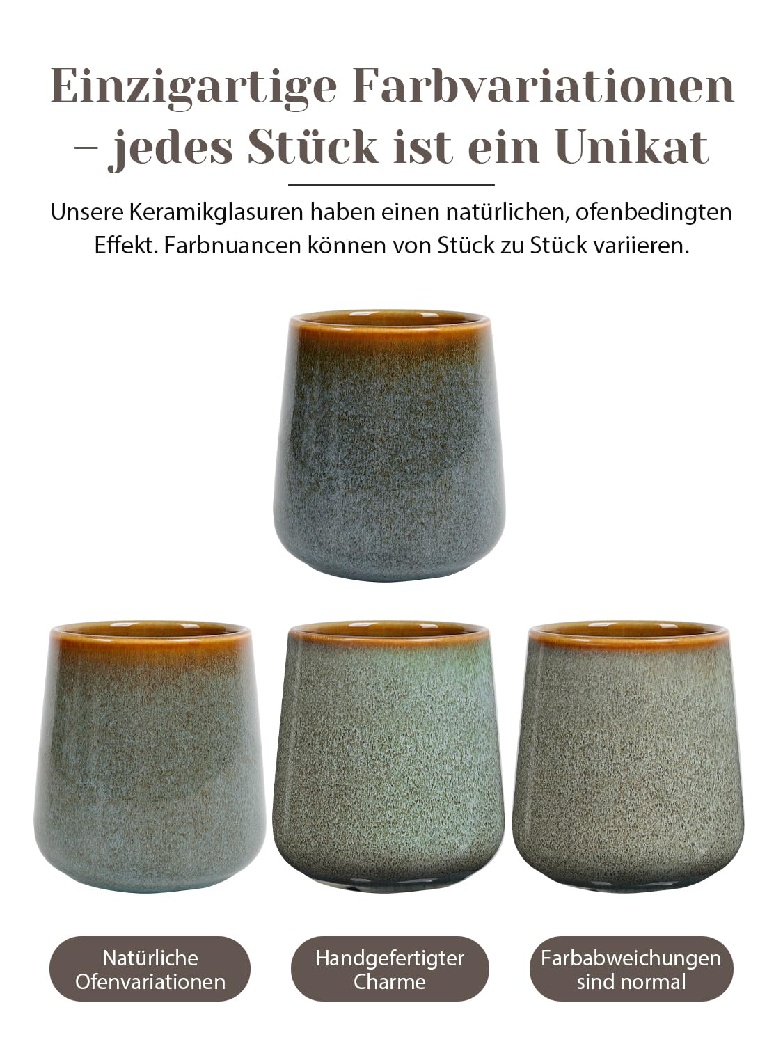 Szklanka na szczoteczkę do zębów z ceramiki 350 ml, zielona szczoteczka do zębów w naturalnym stylu kamienia, okrągły kubek łazienkowy i do płukania jamy ustnej, stojak na szczoteczkę i