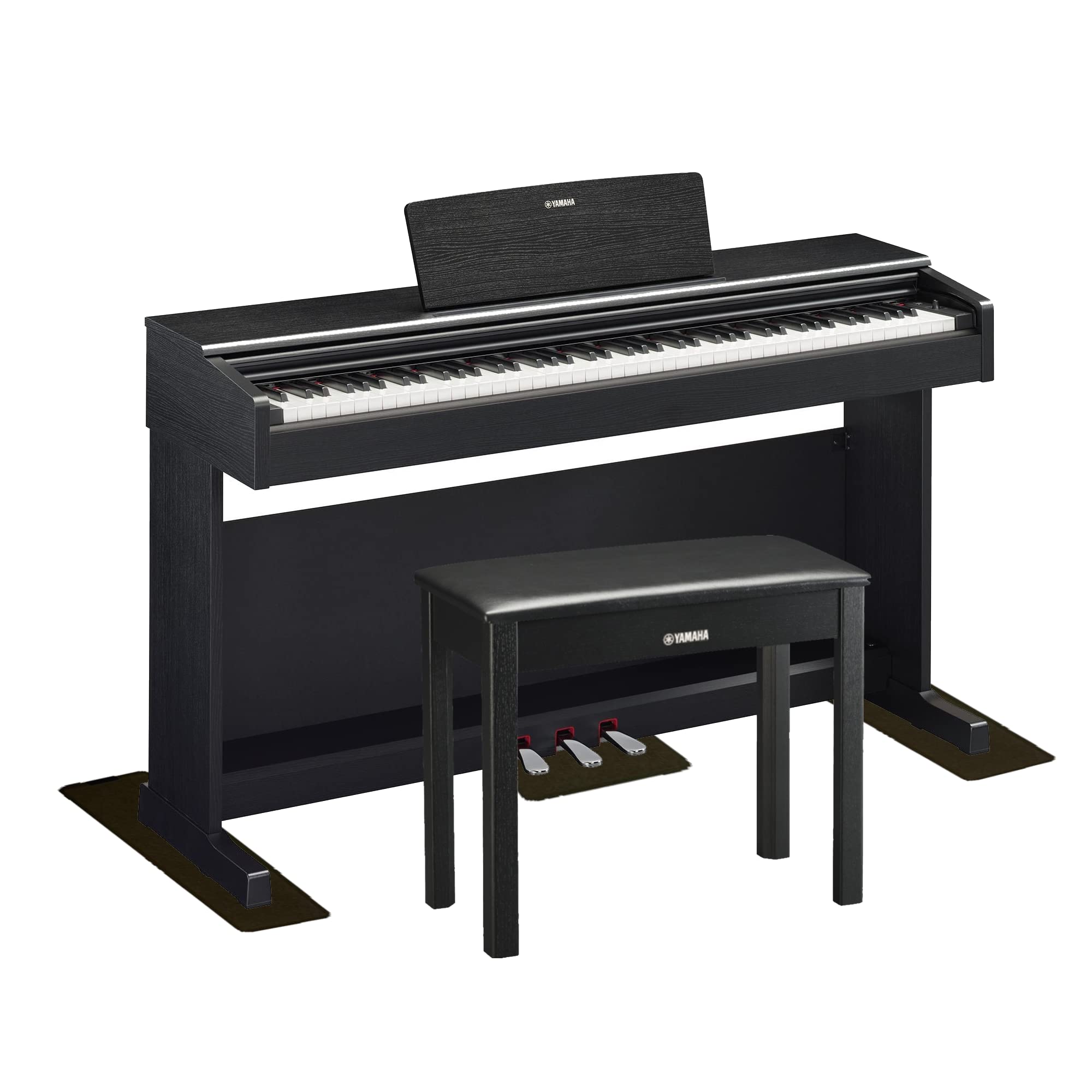 Amazon | YAMAHA ヤマハ DigitalPiano 電子ピアノ 88鍵盤 固定椅子付属 