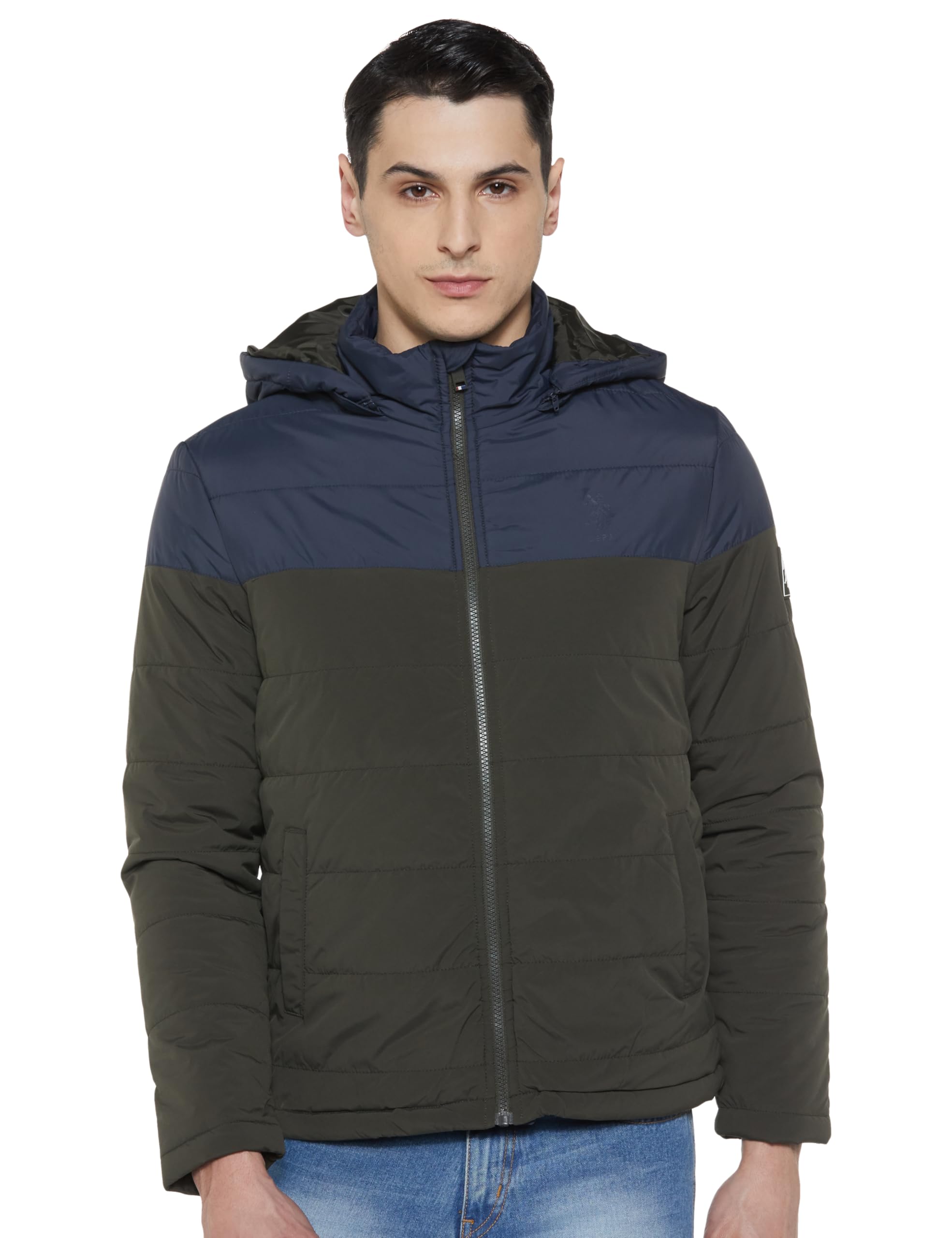 u.s. polo assn. Men's Medium Weight Puffer Jacket with Hood-picture-13