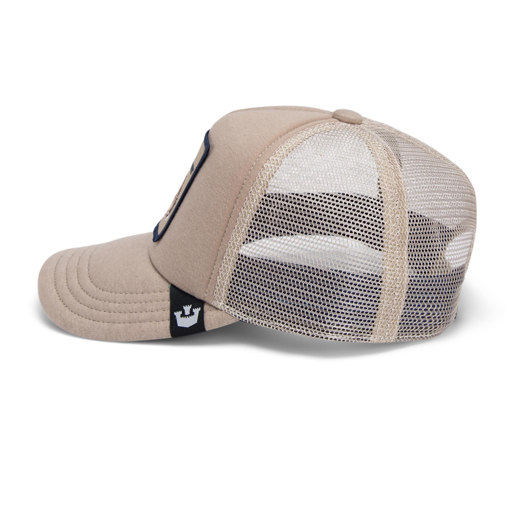 Goorin Bros. Kinder Trucker Cap OK Zoomer Tan Beige, Size:OneSize